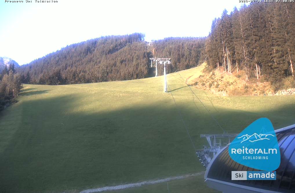 Archiv Foto Webcam Reiteralm - Talstation Preunegg