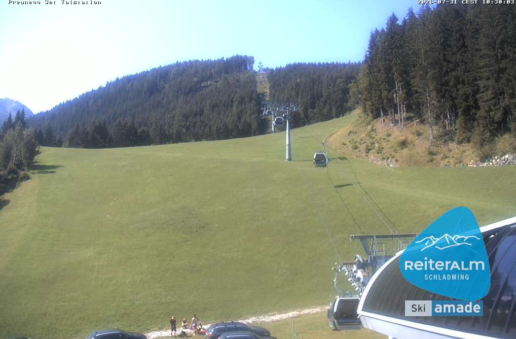 Archiv Foto Webcam Reiteralm - Talstation Preunegg