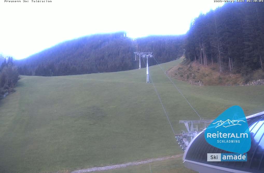 Archiv Foto Webcam Reiteralm - Talstation Preunegg