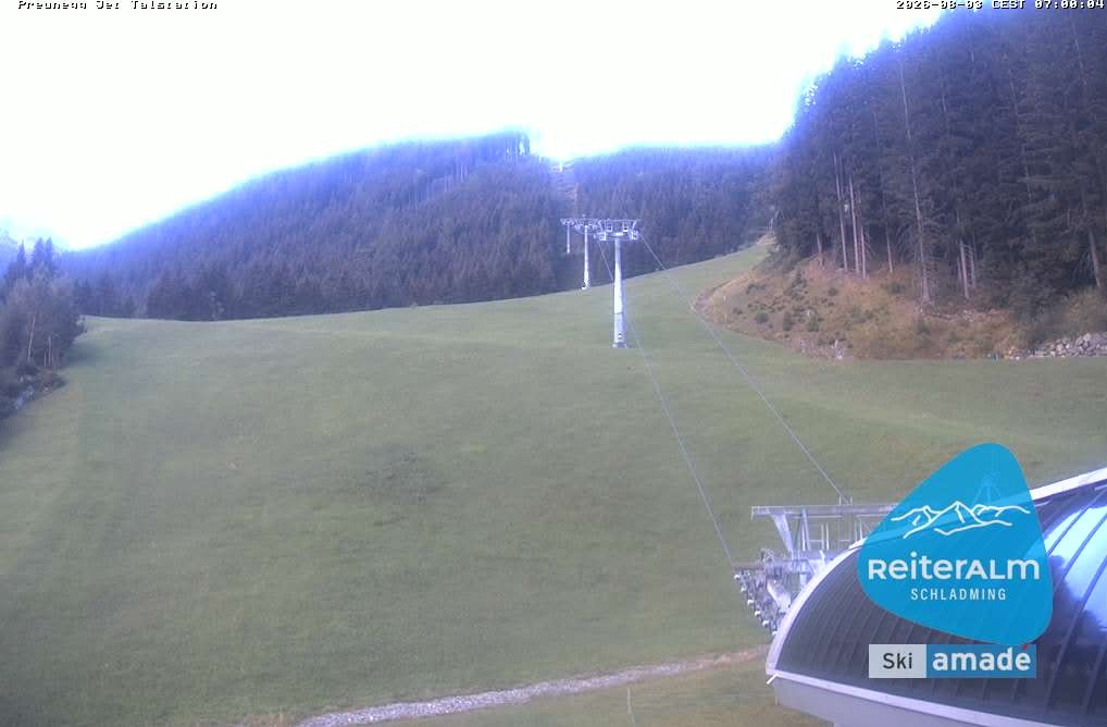 Archiv Foto Webcam Reiteralm - Talstation Preunegg