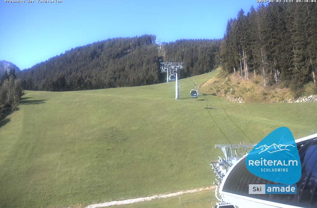 Archiv Foto Webcam Reiteralm - Talstation Preunegg
