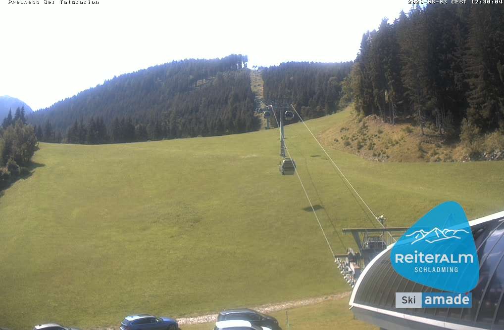 Archiv Foto Webcam Reiteralm - Talstation Preunegg
