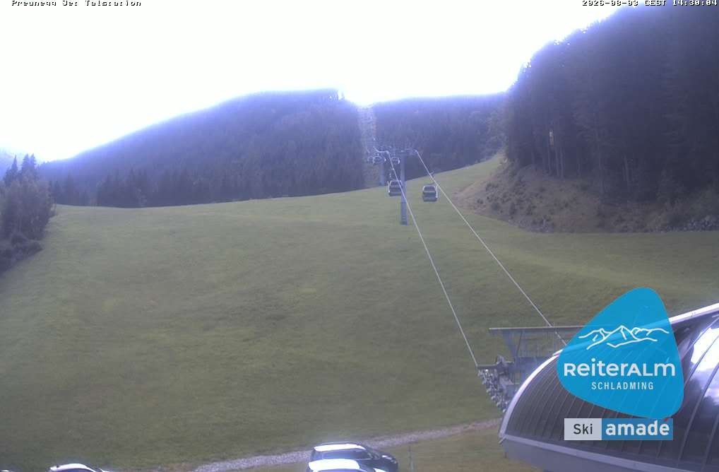 Archiv Foto Webcam Reiteralm - Talstation Preunegg
