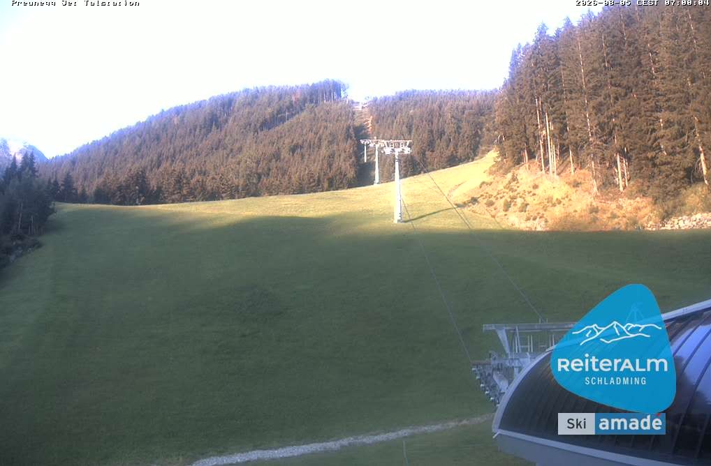 Archiv Foto Webcam Reiteralm - Talstation Preunegg