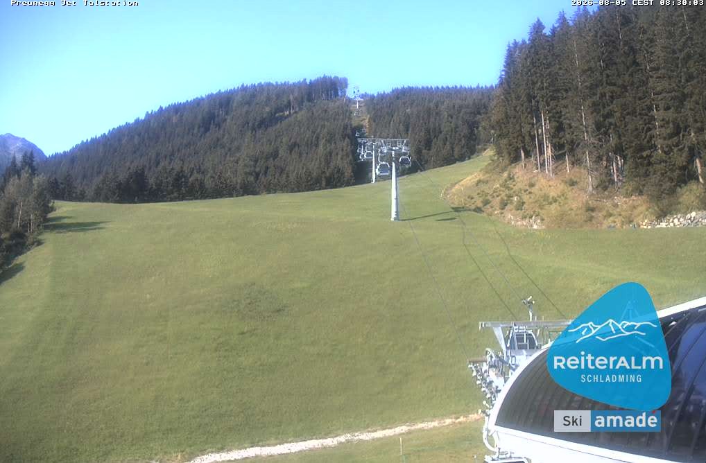 Archiv Foto Webcam Reiteralm - Talstation Preunegg