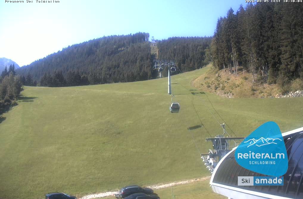 Archiv Foto Webcam Reiteralm - Talstation Preunegg