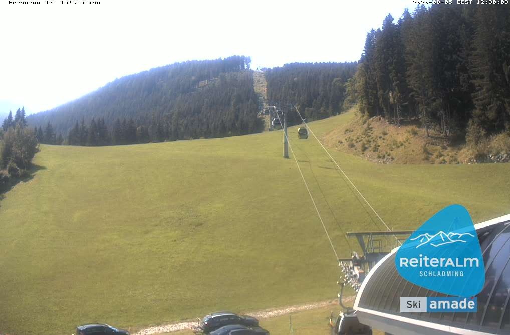 Archiv Foto Webcam Reiteralm - Talstation Preunegg