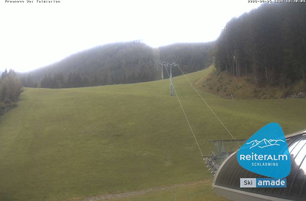 Archiv Foto Webcam Reiteralm - Talstation Preunegg