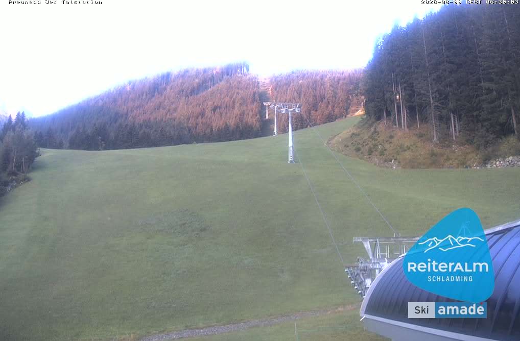 Archiv Foto Webcam Reiteralm - Talstation Preunegg