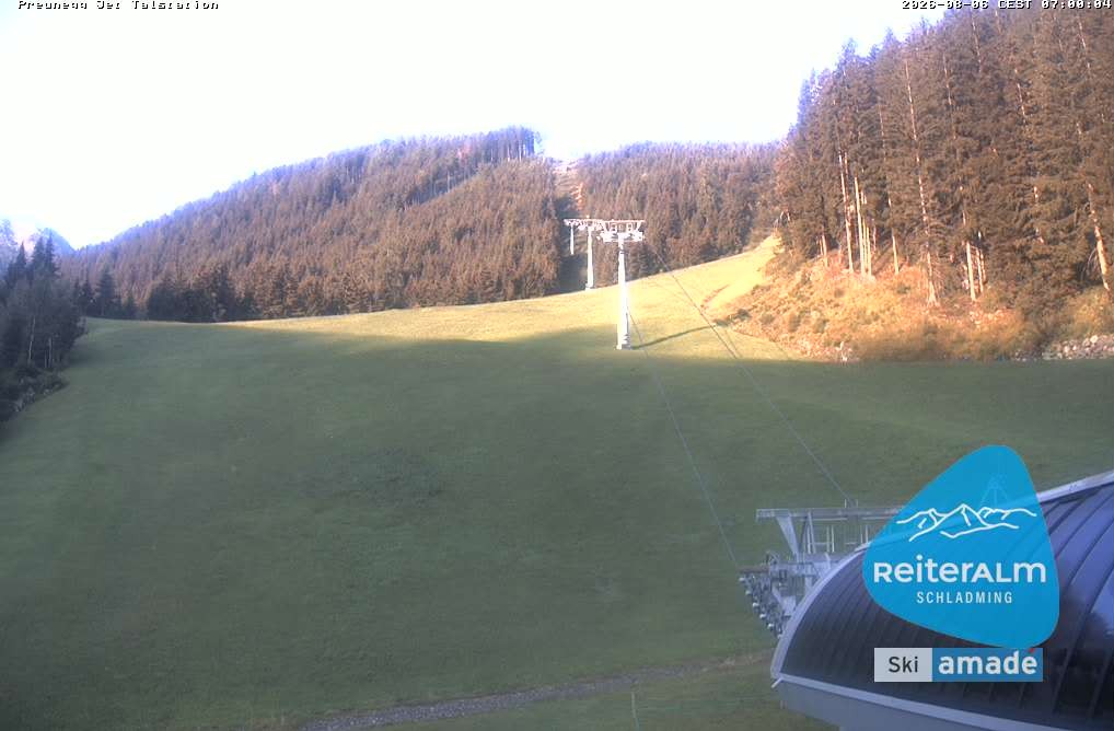Archiv Foto Webcam Reiteralm - Talstation Preunegg