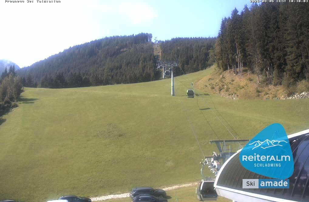 Archiv Foto Webcam Reiteralm - Talstation Preunegg