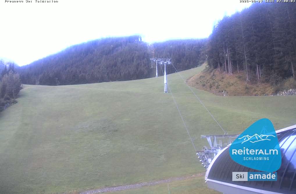 Archiv Foto Webcam Reiteralm - Talstation Preunegg