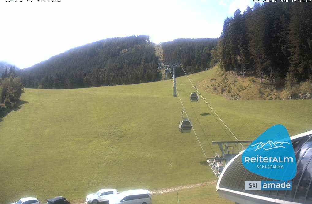 Archiv Foto Webcam Reiteralm - Talstation Preunegg