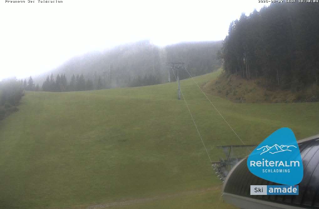 Archiv Foto Webcam Reiteralm - Talstation Preunegg