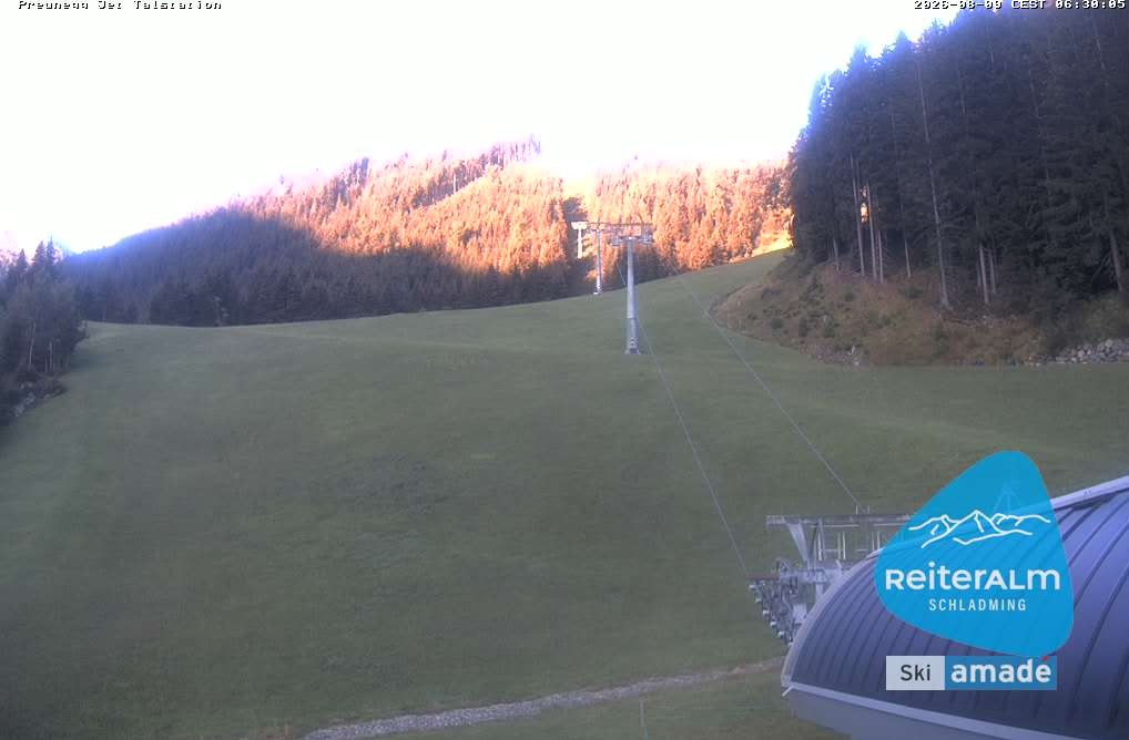 Archiv Foto Webcam Reiteralm - Talstation Preunegg