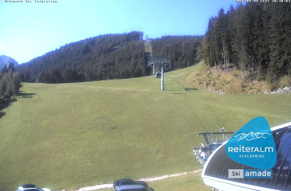 Archiv Foto Webcam Reiteralm - Talstation Preunegg