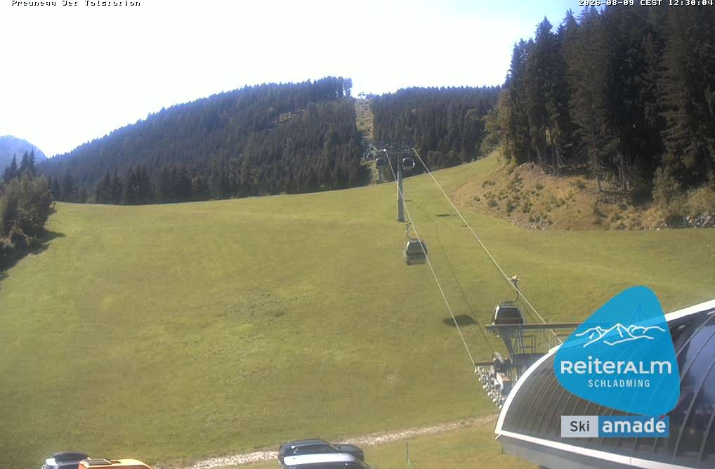 Archiv Foto Webcam Reiteralm - Talstation Preunegg