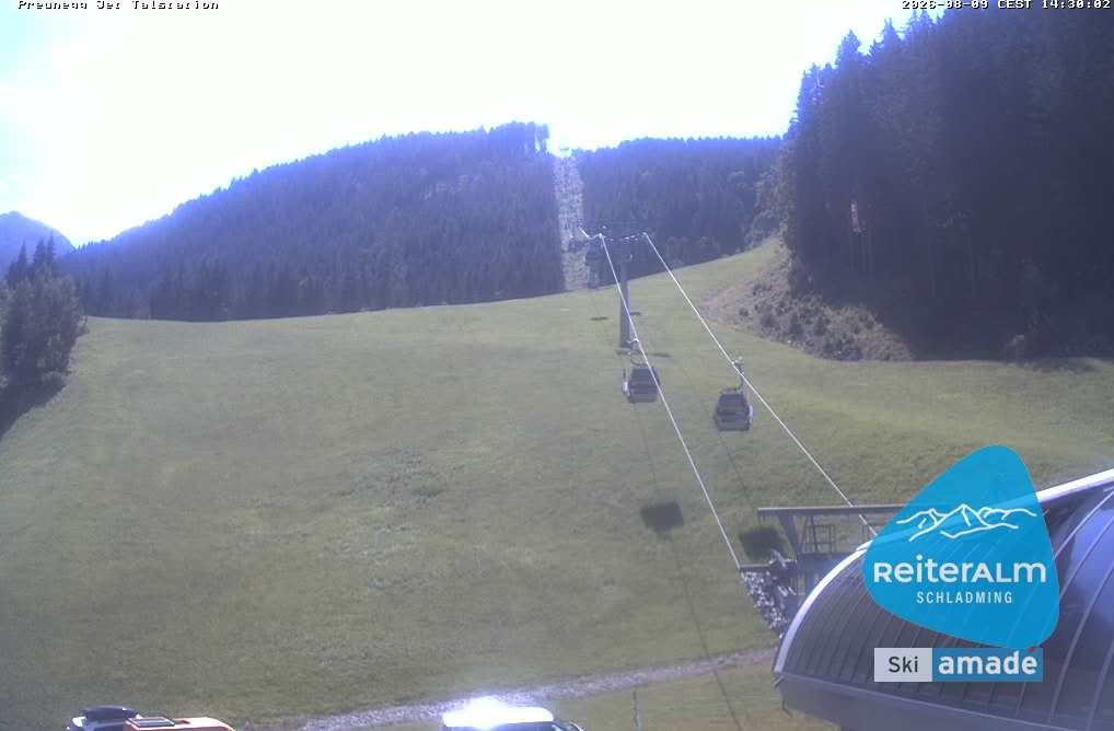 Archiv Foto Webcam Reiteralm - Talstation Preunegg