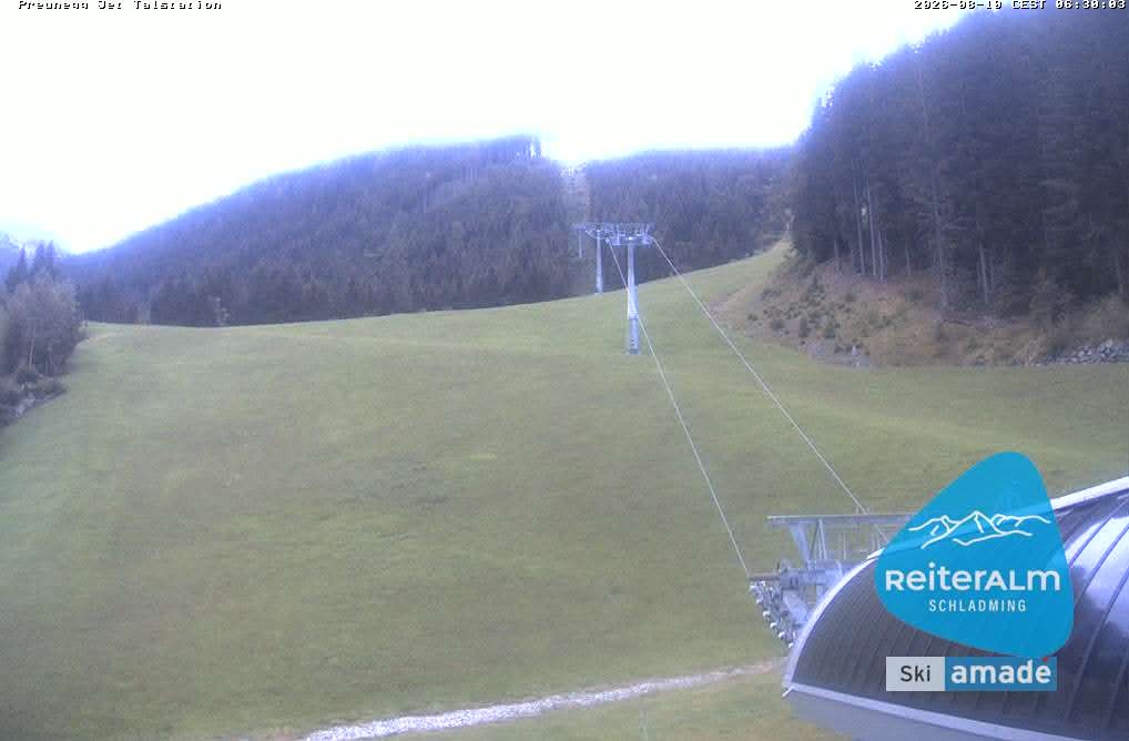 Archiv Foto Webcam Reiteralm - Talstation Preunegg