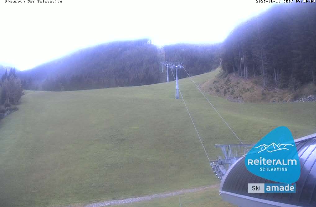 Archiv Foto Webcam Reiteralm - Talstation Preunegg