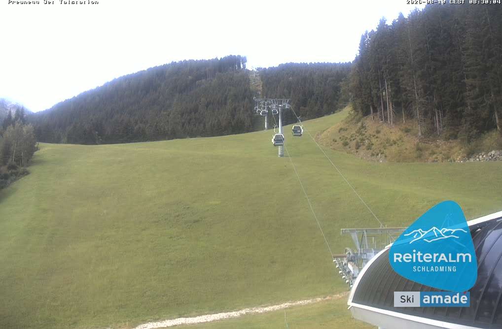Archiv Foto Webcam Reiteralm - Talstation Preunegg