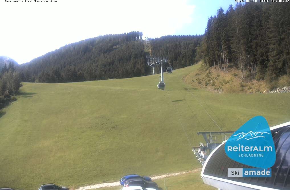 Archiv Foto Webcam Reiteralm - Talstation Preunegg