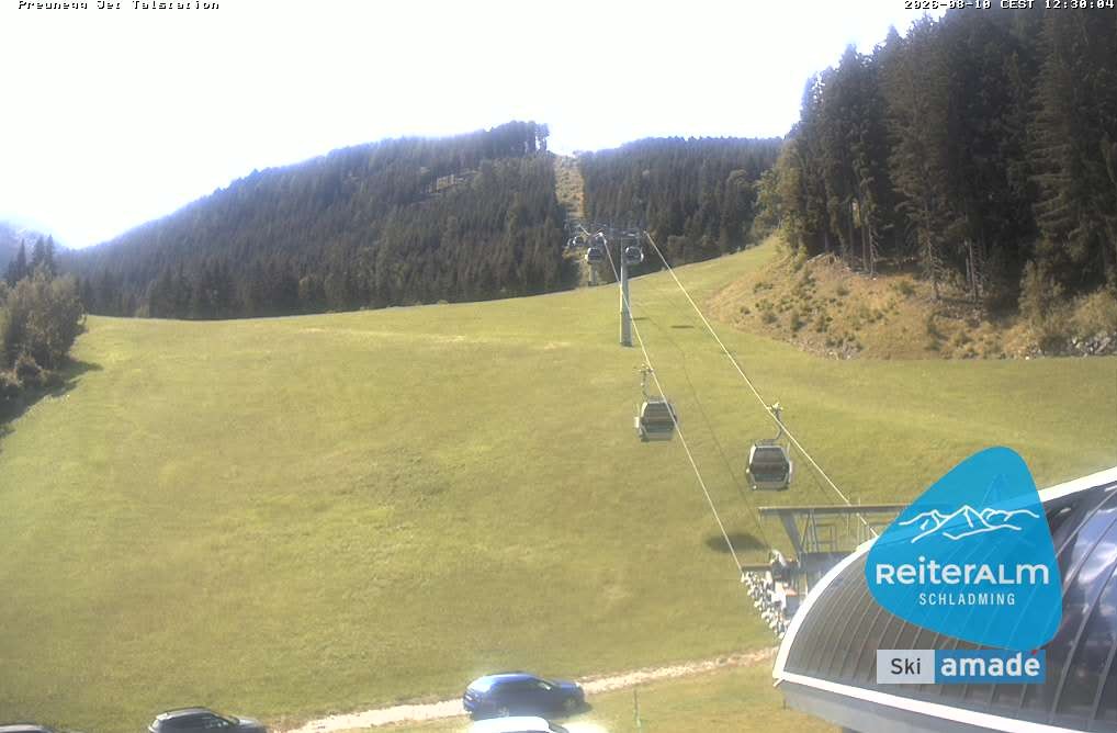 Archiv Foto Webcam Reiteralm - Talstation Preunegg