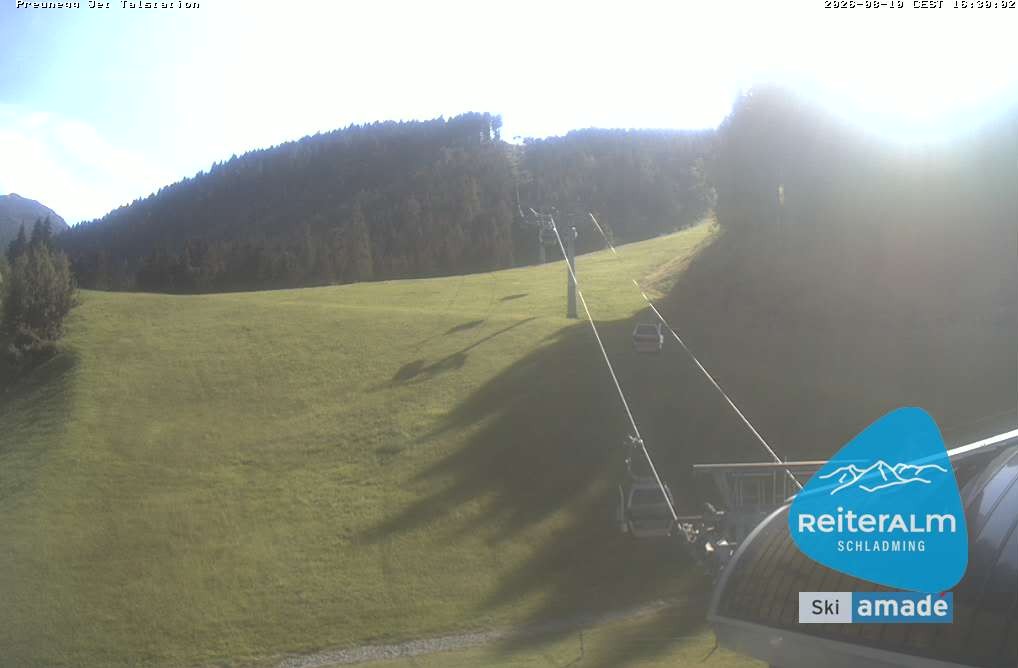 Archiv Foto Webcam Reiteralm - Talstation Preunegg
