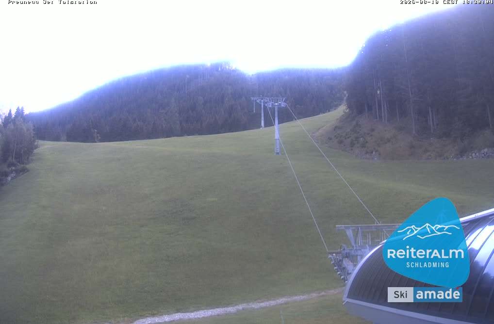Archiv Foto Webcam Reiteralm - Talstation Preunegg
