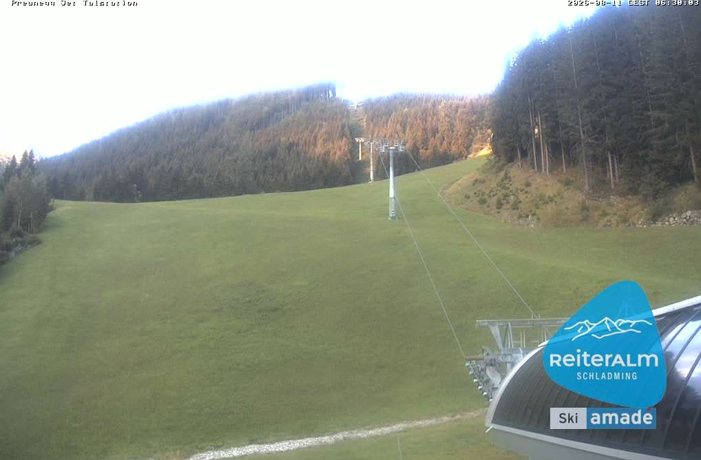 Archiv Foto Webcam Reiteralm - Talstation Preunegg