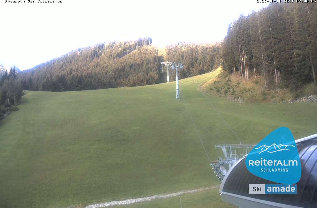 Archiv Foto Webcam Reiteralm - Talstation Preunegg