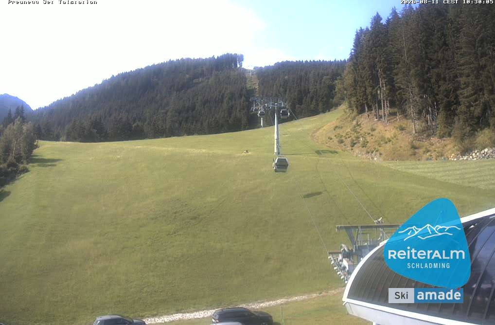 Archiv Foto Webcam Reiteralm - Talstation Preunegg