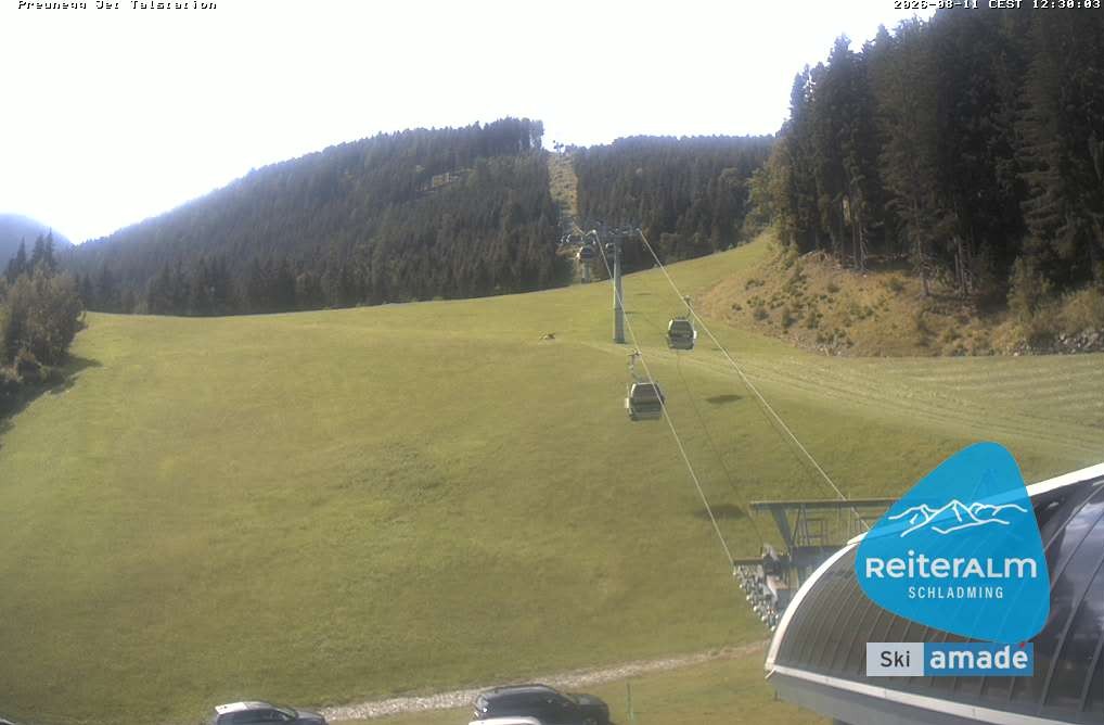 Archiv Foto Webcam Reiteralm - Talstation Preunegg