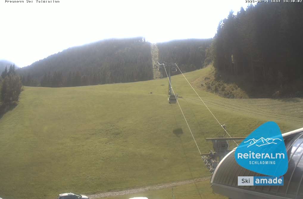 Archiv Foto Webcam Reiteralm - Talstation Preunegg