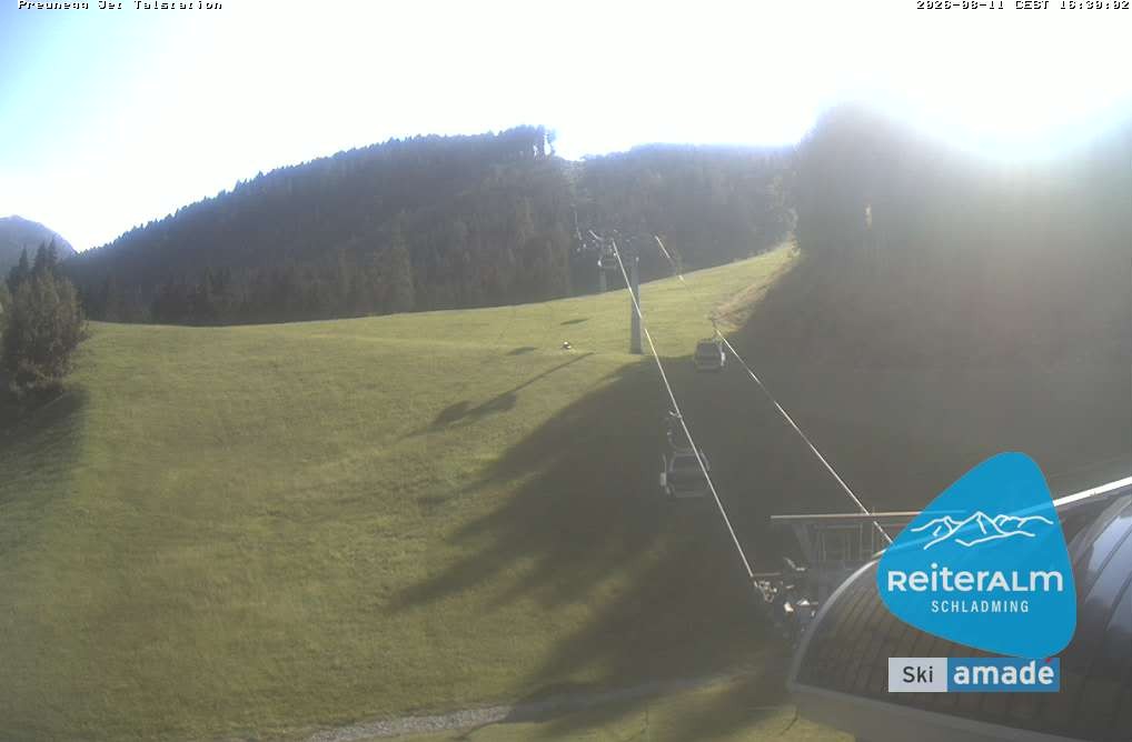 Archiv Foto Webcam Reiteralm - Talstation Preunegg