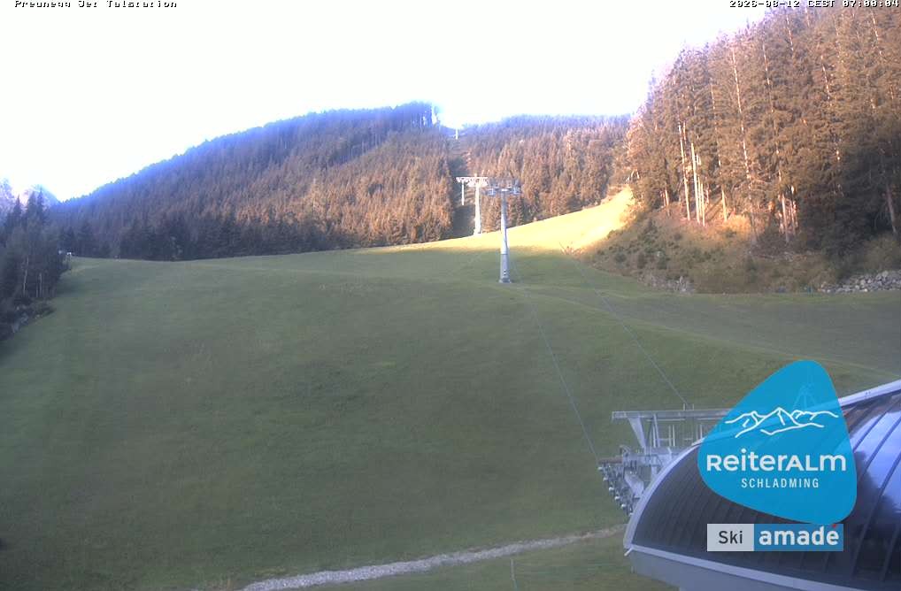 Archiv Foto Webcam Reiteralm - Talstation Preunegg