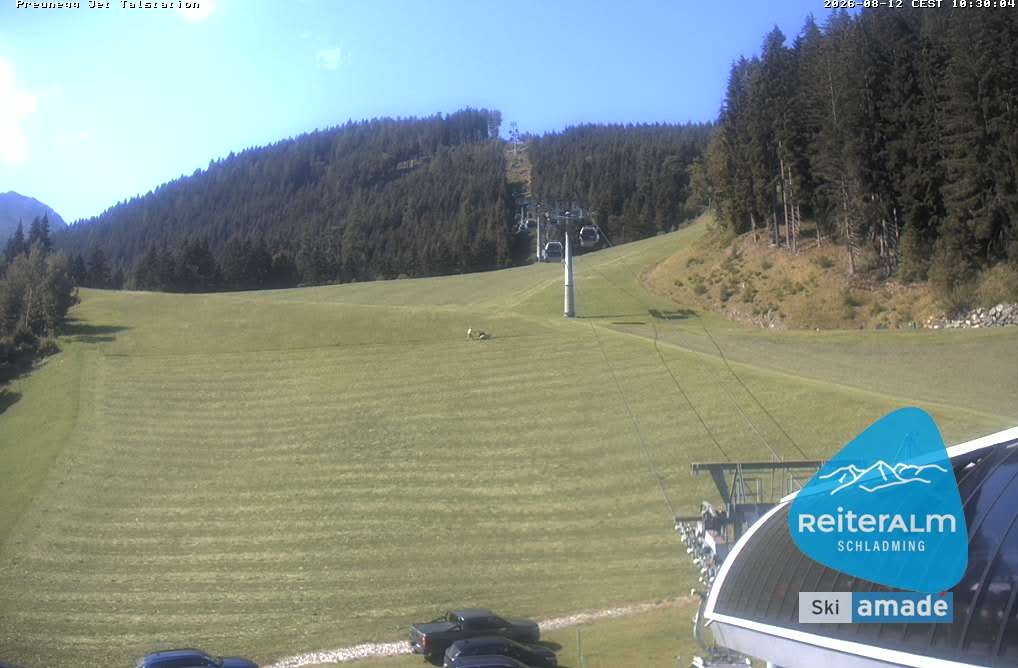 Archiv Foto Webcam Reiteralm - Talstation Preunegg