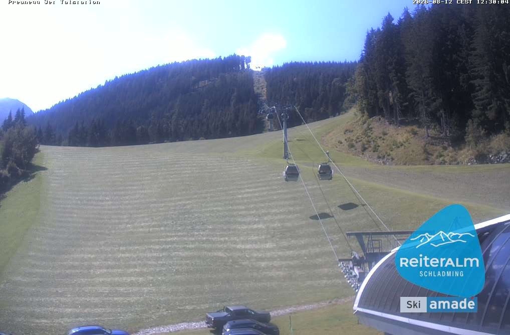 Archiv Foto Webcam Reiteralm - Talstation Preunegg