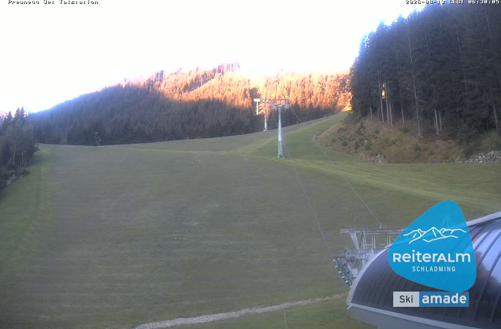 Archiv Foto Webcam Reiteralm - Talstation Preunegg