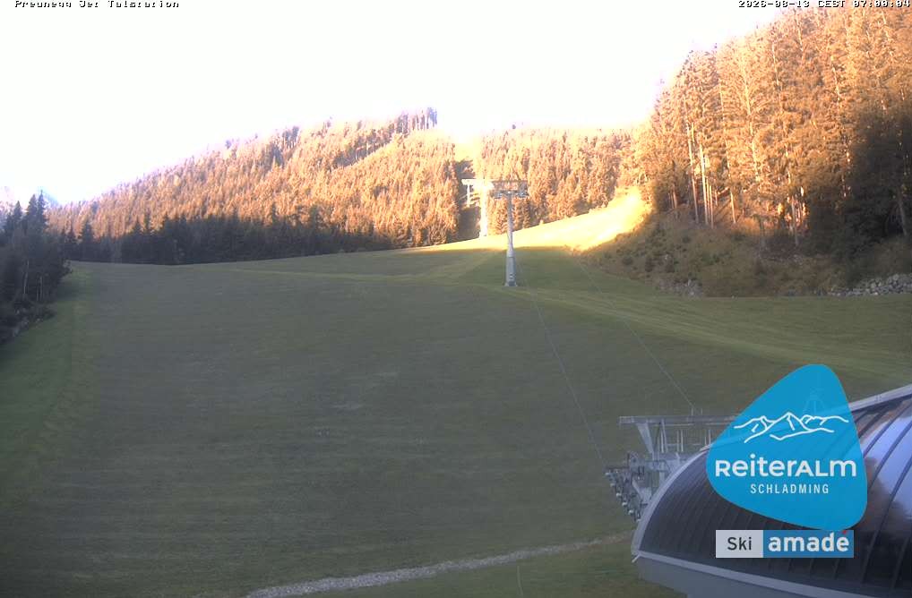 Archiv Foto Webcam Reiteralm - Talstation Preunegg