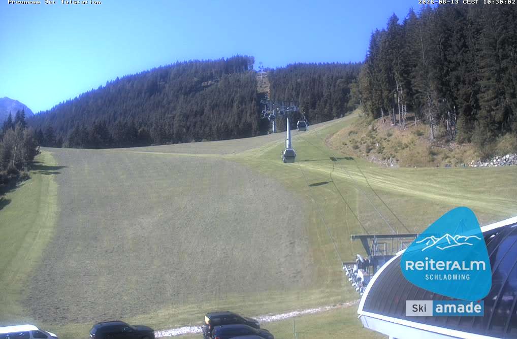 Archiv Foto Webcam Reiteralm - Talstation Preunegg