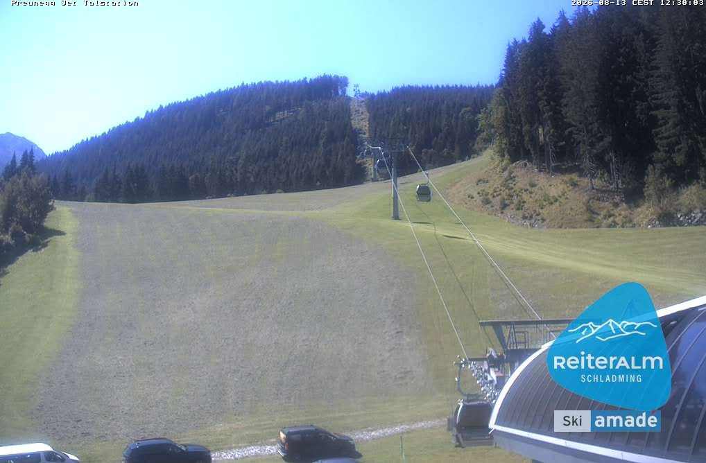 Archiv Foto Webcam Reiteralm - Talstation Preunegg