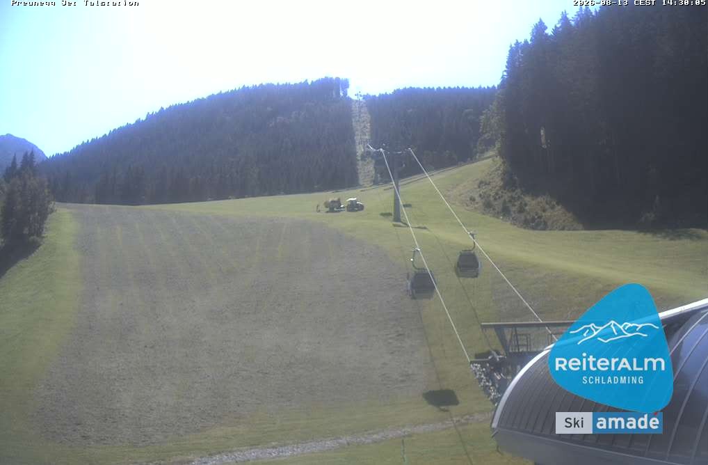 Archiv Foto Webcam Reiteralm - Talstation Preunegg