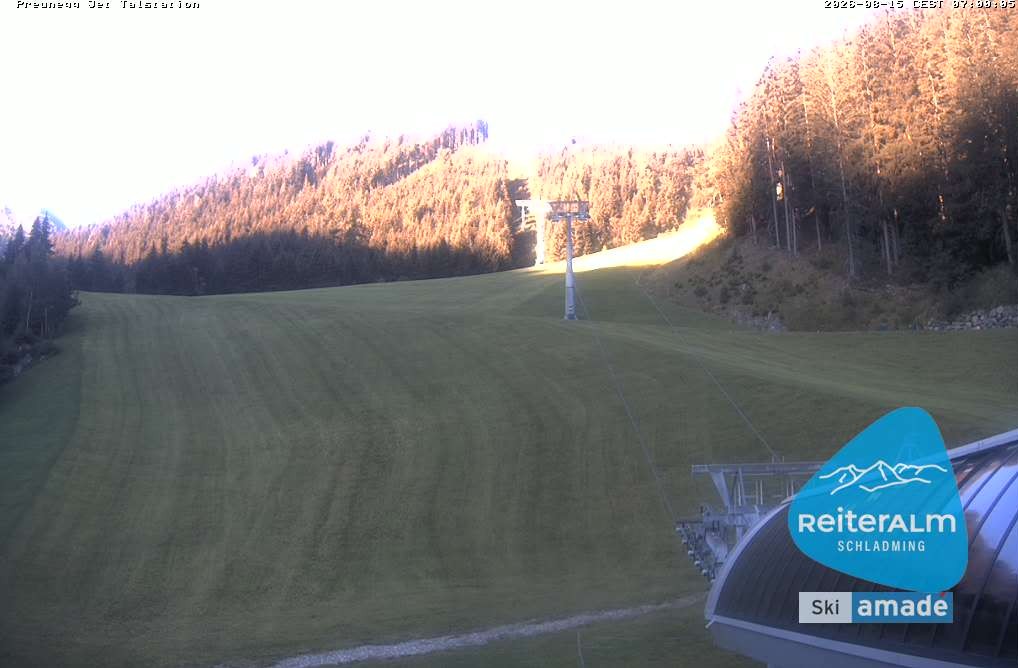 Archiv Foto Webcam Reiteralm - Talstation Preunegg
