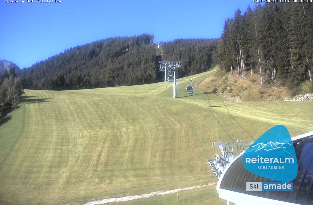 Archiv Foto Webcam Reiteralm - Talstation Preunegg
