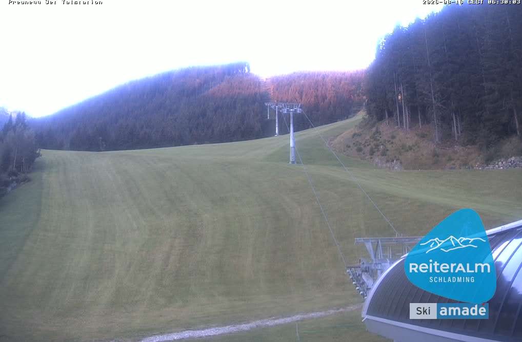 Archiv Foto Webcam Reiteralm - Talstation Preunegg