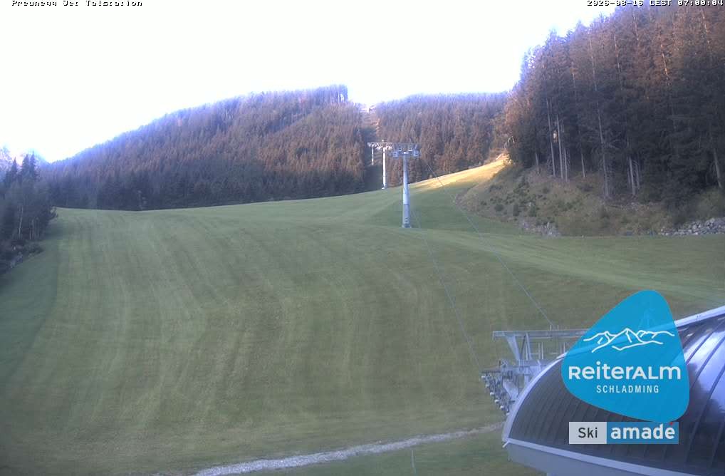 Archiv Foto Webcam Reiteralm - Talstation Preunegg