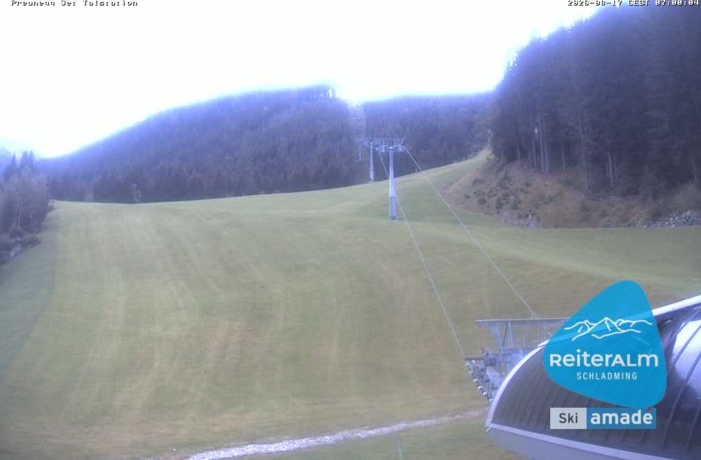 Archiv Foto Webcam Reiteralm - Talstation Preunegg