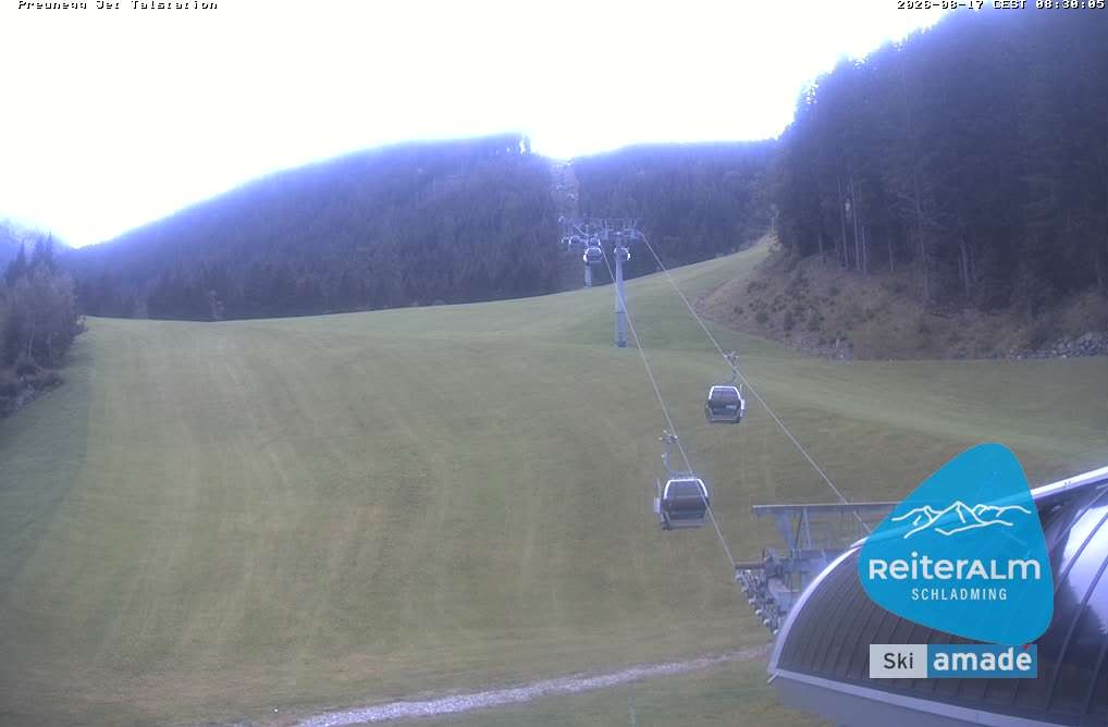 Archiv Foto Webcam Reiteralm - Talstation Preunegg