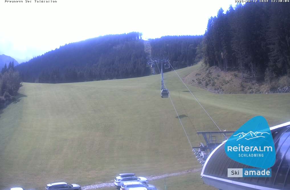 Archiv Foto Webcam Reiteralm - Talstation Preunegg